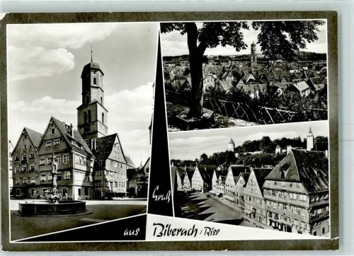 Biberach Marktplatz Brunnen