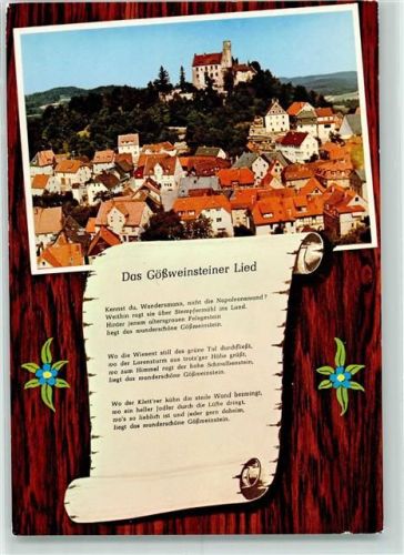 Gößweinstein Chronik Burg Größweinstein