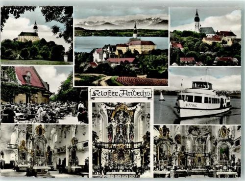 Andechs Kloster Altar Personenschiff Utting