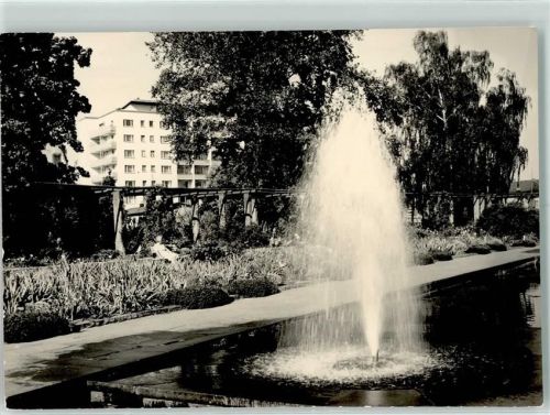 Potsdam Freundschaftsinsel Wasserfontäne Brunnen