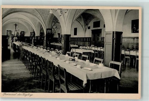 Saulgau Kloster Siessen Speisesaal d. Zöglinge