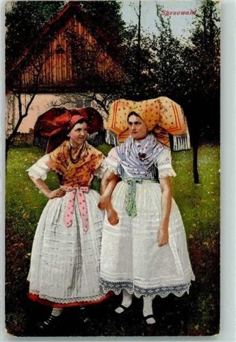 Lübbenau 1922 Verlag Striemann Nr. 302 Spreewald Tracht