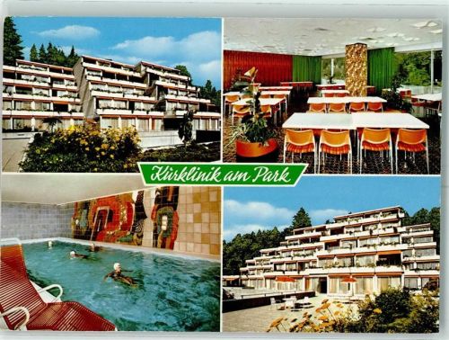 Bad Schwalbach Kurklinik am Park Innenansicht Schwimmbad