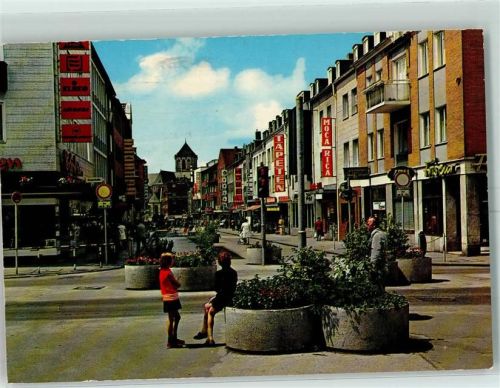 Wesel Vichtor Fußgängerstraße und Dom