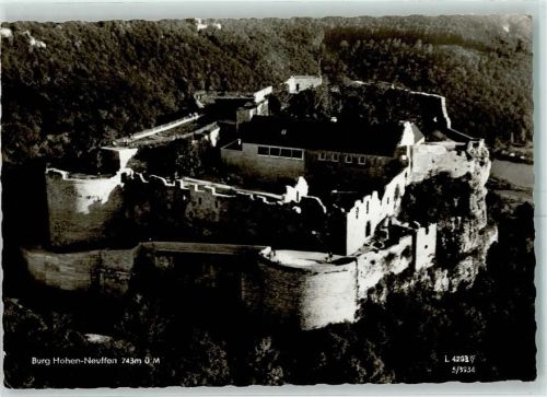 Neuffen Burg Hohen Neuffen Fliegeraufnahme
