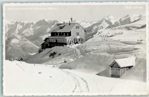 Feuerkogel Alpenvereinshaus Winter