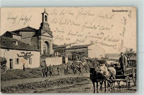 Savonnieres Kirche Soldaten Uniformen