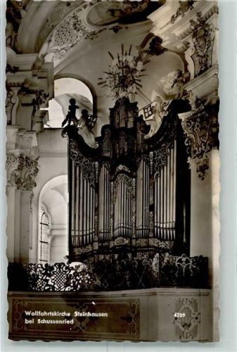 Steinhausen Wallfahrtskirche Kirchenorgel