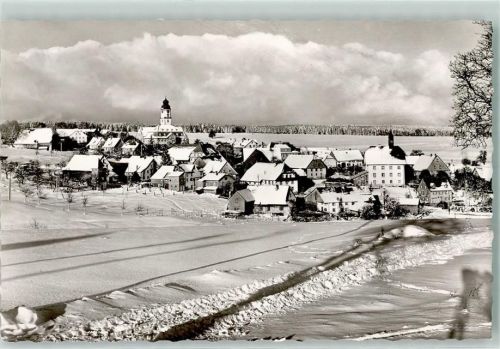 Grafenhausen Winter Rückseite mit Abschürfungen bzw Kleberesten