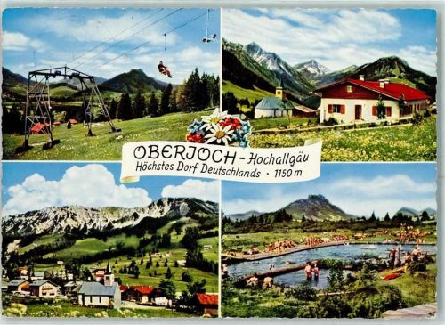 Oberjoch Sessellift Schwimmbad Dorfhaus