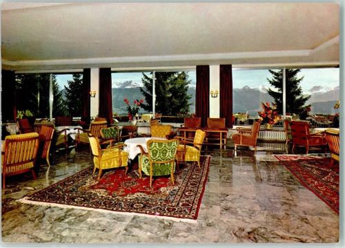 Sonthofen Allgäuer Berghof mit Alpe Eck Rückseite mit Abschürfungen bzw Kleberesten