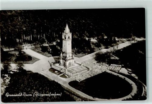 Grunewald Gasthaus Grunewald Turm Fliegeraufnahme