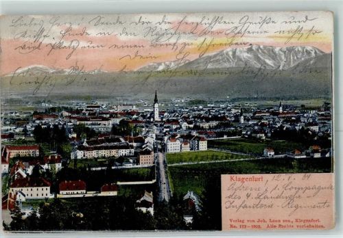 Klagenfurt 1904 Kirche