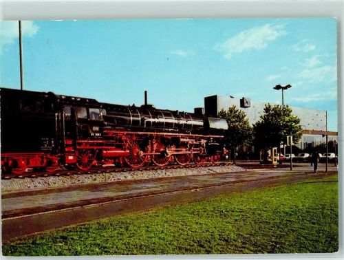 Braunschweig Hauptbahnhof Schnellzug-Lokomotive BR 01