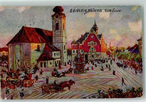 Hodonin 1918 Kirche