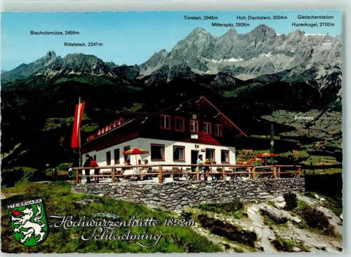 Hochwurzenhütte Schladminger Tauern Hüttenstempel