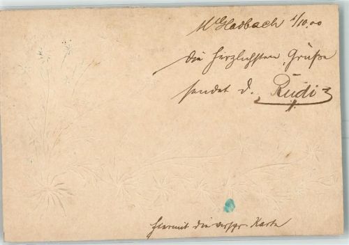 1900 Blumen AK