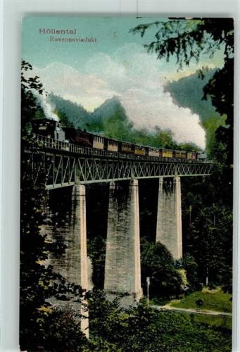 Breitnau Ravennaviadukt Eisenbahn
