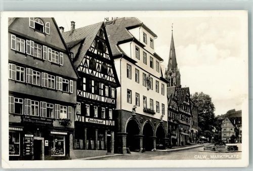 Calw Marktplatz