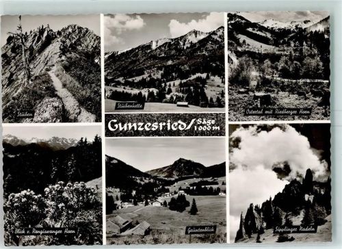 Gunzesried Stuiben Grüntenblick Ostertal Riedberger Horn