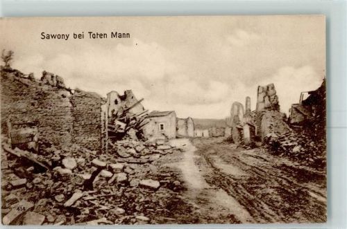 Verdun Sawony Toter Mann Feldpost WK I