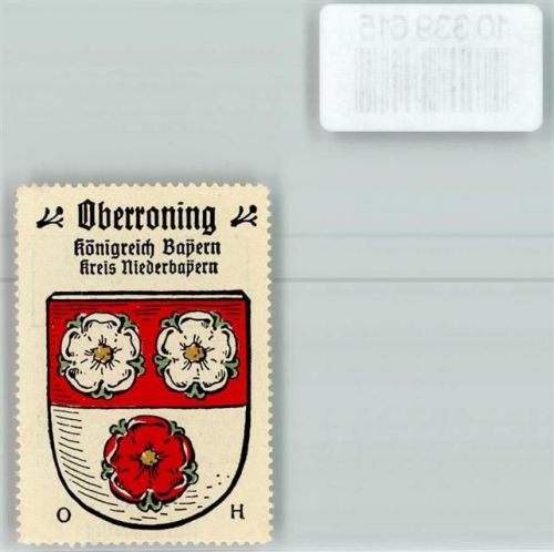 Oberroning Wappen Rosen Kaffee HAG