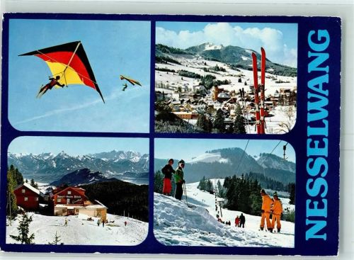 Nesselwang Drachenfliegen mit Ski AK