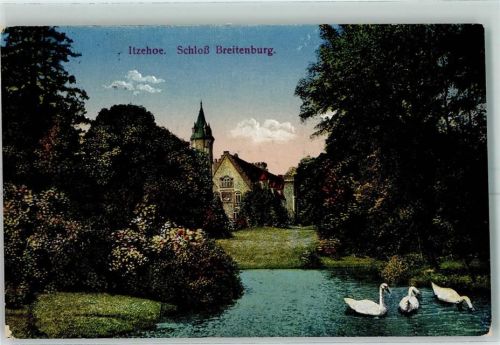 Itzehoe Schloss Breitenburg Schwäne