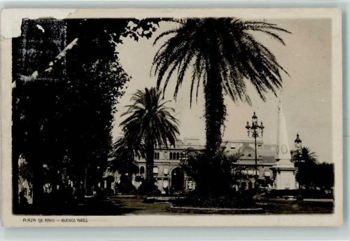 Buenos Aires 1924 Plaza de Mayo