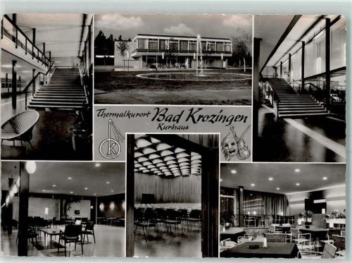 Bad Krozingen Kurhaus Innenansicht Springbrunnen