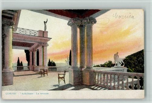 Corfu Achilleion La terrasse