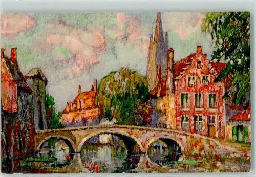 Bruges Le Pont de Beguinage AK