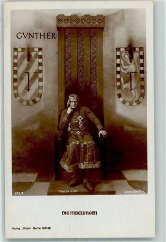 Ring der Nibelungen Theodor Loos als Gunther Verlag Ross 672/7