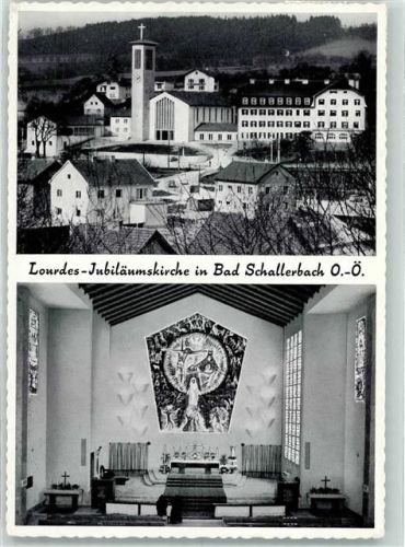 Bad Schallerbach 1960 Lourdes Jubiläumskirche