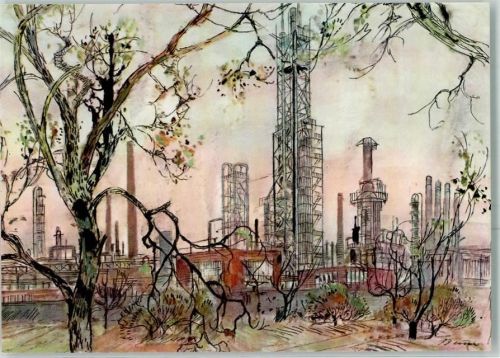 ARAL Serie Das Ruhrgebiet Industrie Nr. 11 AK
