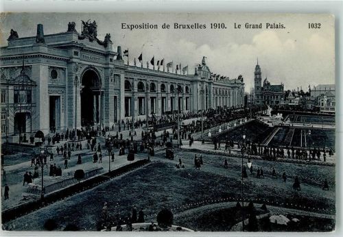 Brüssel 1910 Ausstellung 1910 Grand Palais