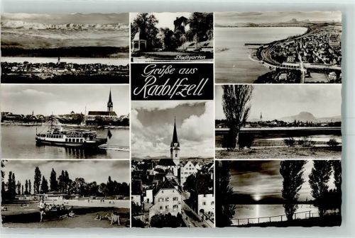 Radolfzell Schwimmbad Bodensee Stadtgarten Dampfer