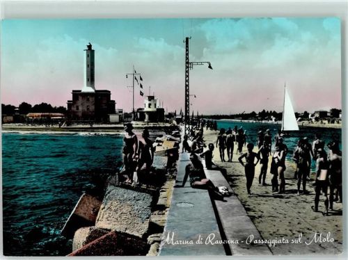 Marina di Ravenna Passeggiata sul Molo Promenade