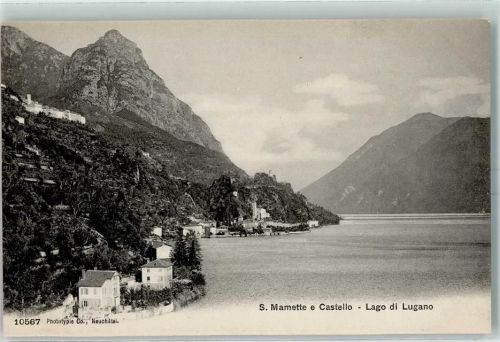 Como San Mamete Schloss Castello Lago de Lugano