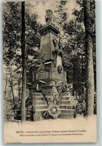 Metz 1912 Kriegerdenkmal