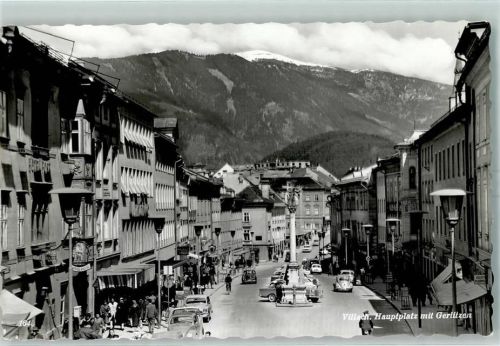 Villach-Innere Stadt Hauptplatz mit Gerlitzen