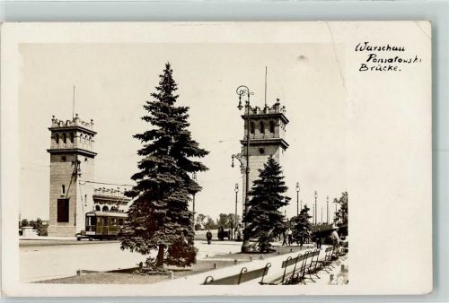 Warschau Ponsatowski Brücke
