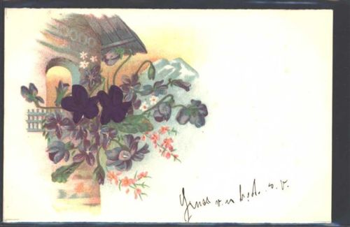1901 Prägedruck AK