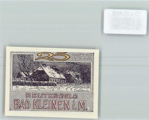 Bad Kleinen Notgeld