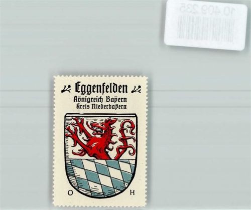 Eggenfelden Vignette Wappen Kaffee Hag ca 1920-1940