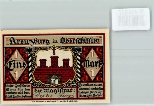 Kreuzburg O.S. Notgeld Die 12 Apostel