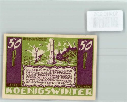 Königswinter Notgeld