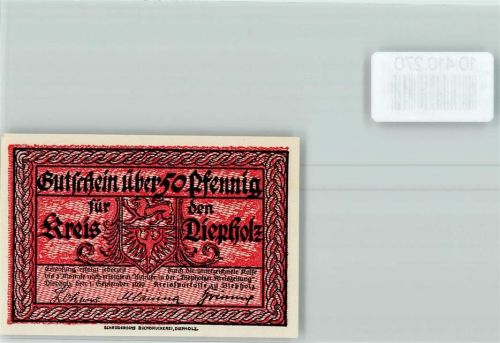 Diepholz Notgeld Schloß Diepholz