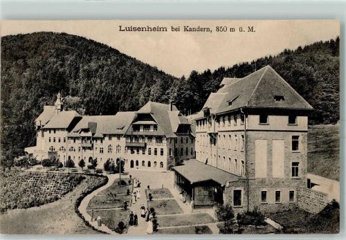 Kandern 1913 Luisenheim
