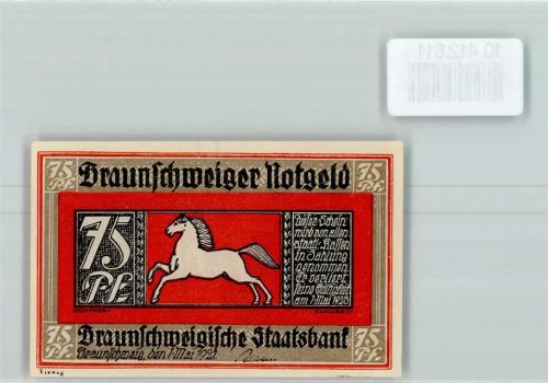 Braunschweig Notgeld Krodobrunnen